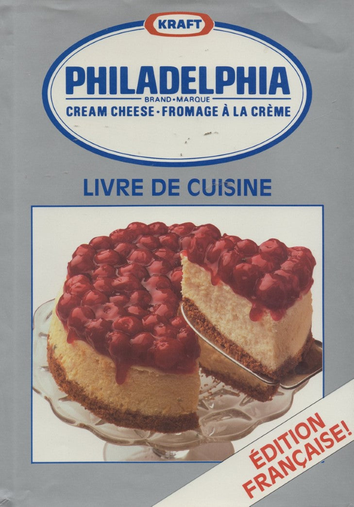 Livre Philadelphia Fromage à la crème : Livre de cuisine (Livre d'occasion) - ISBN 0881769894