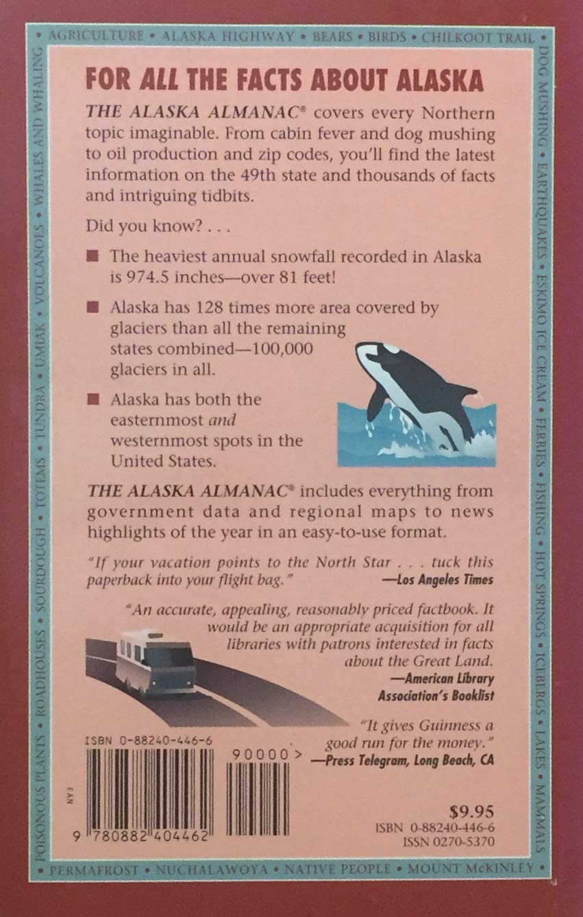 Livre The Alaska Almanac : Facts about Alaska (17th Edition) (Livre d'occasion) - ISBN 0882404466