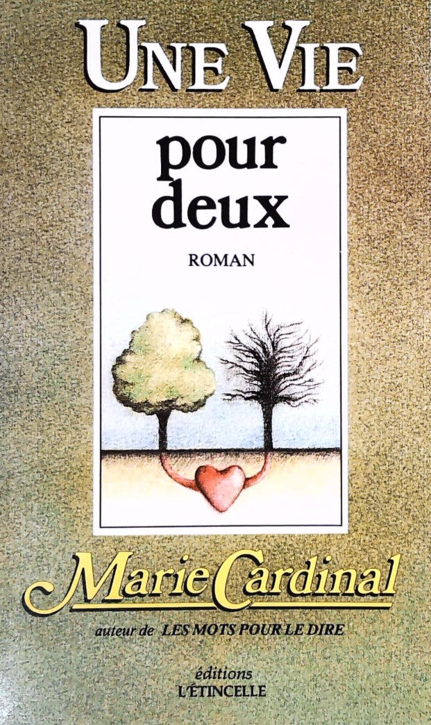 Livre Une vie pour deux - Marie Cardinal (Livre d'occasion) - ISBN 088515102X