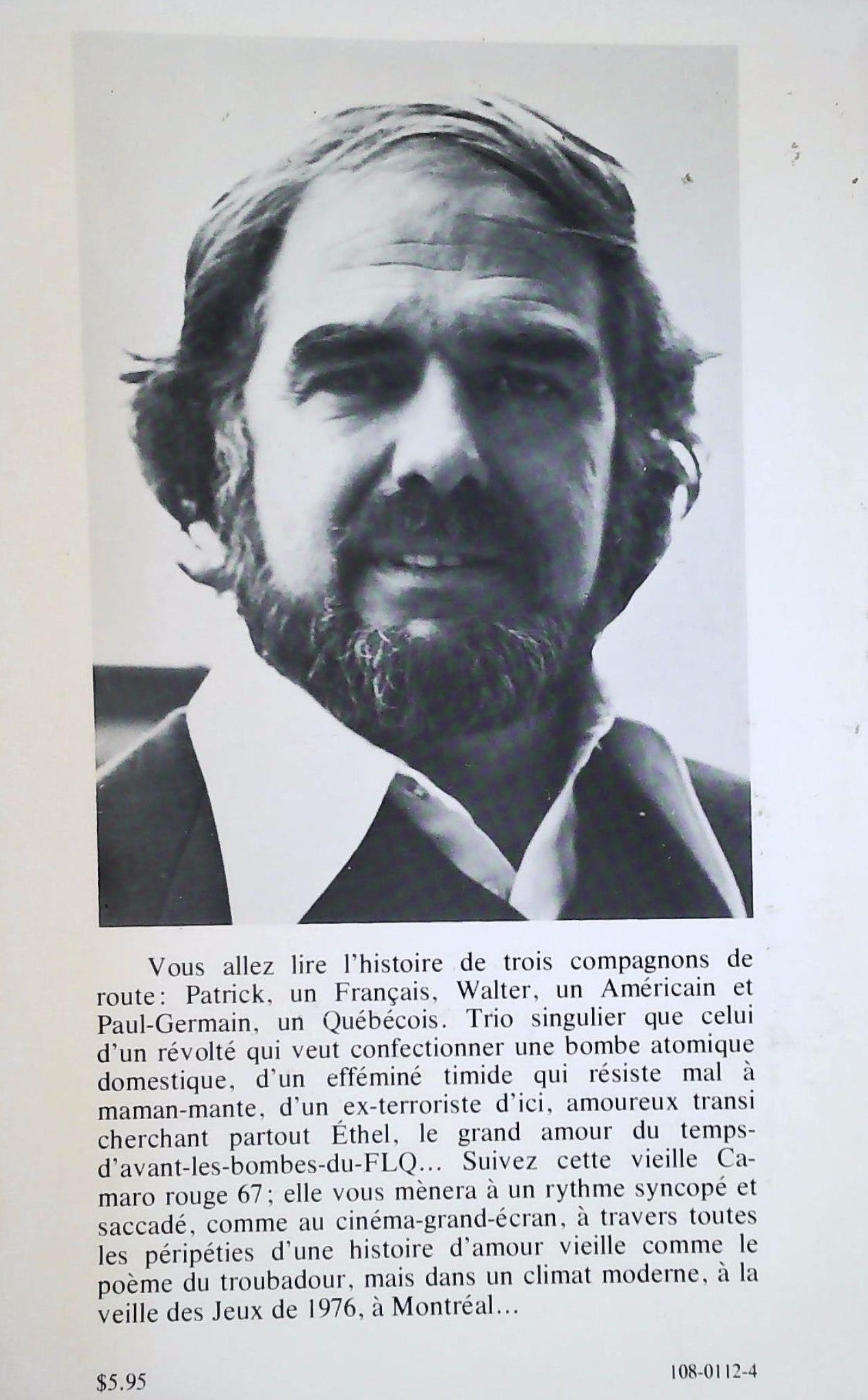Livre Revoir Éthel - Claude Jasmin (Livre d'occasion) - ISBN 0885660072