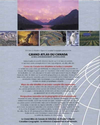 Livre Grand atlas du Canada - Collectif (Livre neuf) - ISBN 0888507747