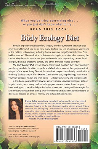 Livre The Body Ecology Diet: Recovering Your Health and Rebuilding Your Immunity - Donna Gates (L...