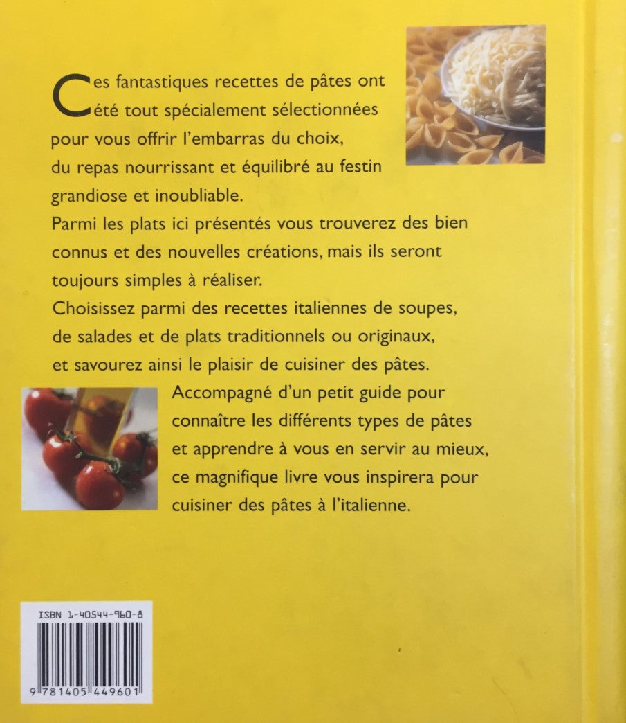Livre Les indispensables pâtes - Collectif (Livre d'occasion) - ISBN 1405449608