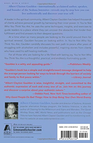 Livre You're Not Who You Think You Are: A Breakthrough Guide to Discovering the Authentic You - A...