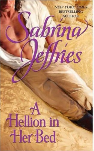 Livre A hellion in her bed - Sabrina Jeffries (Livre d'occasion) - ISBN 1439167540