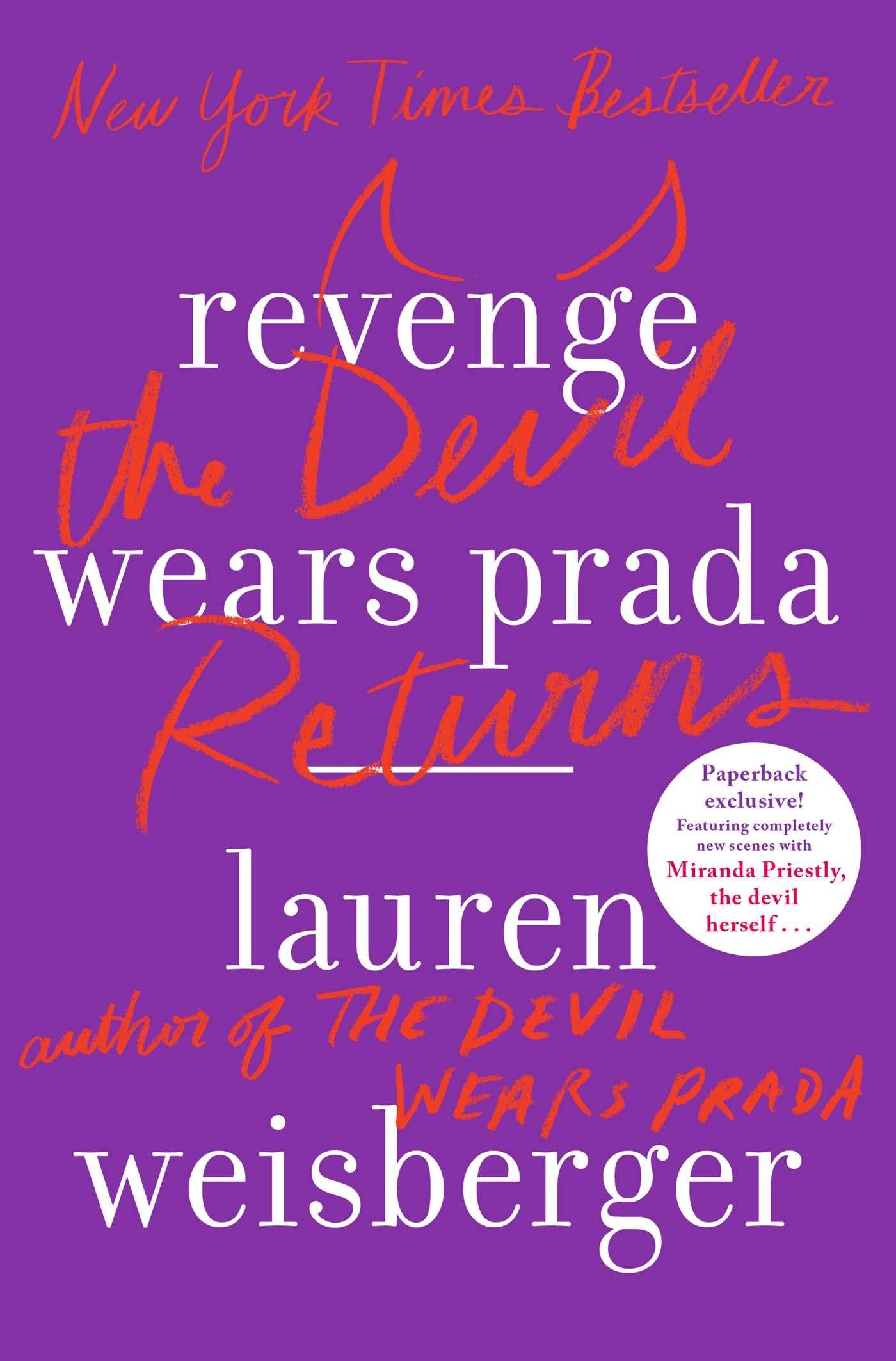 Livre Revenge Wears Prada: The Devil Returns - Lauren Weisberger (Livre d'occasion) - ISBN 147677...