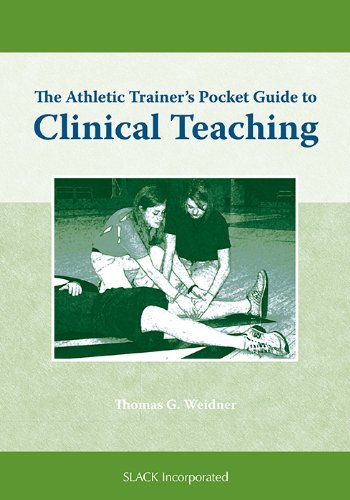 Livre The Athletic Trainer's Pocket Guide to Clinical Teaching - Thomas G. Weidner (Livre d'occas...