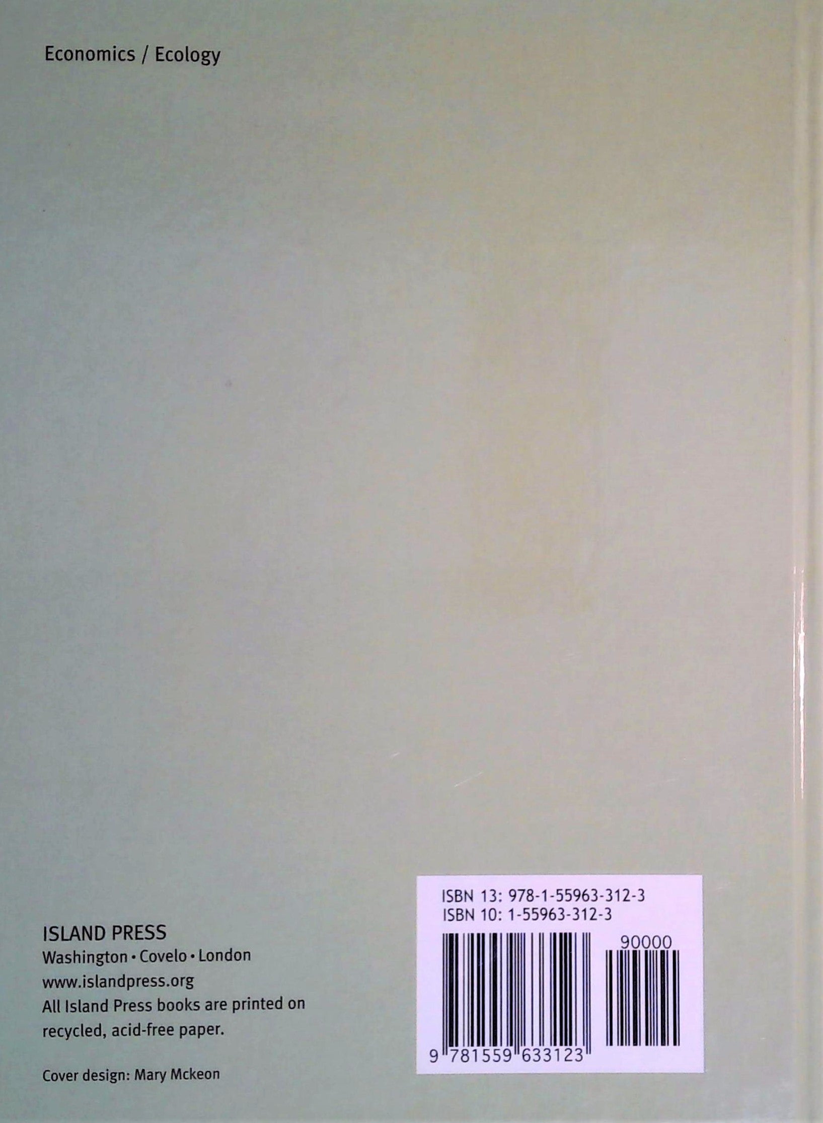 Livre Ecological Economics: Principles And Applications - Herman E. Daly (Livre d'occasion) - ISB...