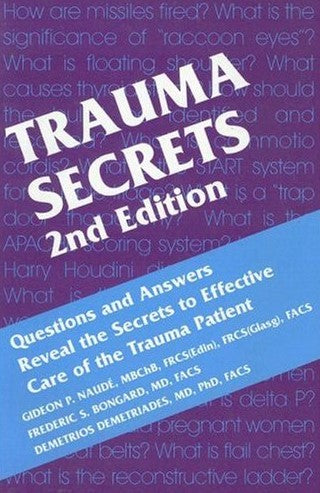 Livre Trauma Secrets (2nd Edition) (Livre d'occasion) - ISBN 1560535067