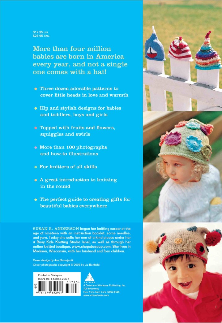 Livre Itty-Bitty Hats - Susan B. Anderson (Livre d'occasion) - ISBN 1579652956