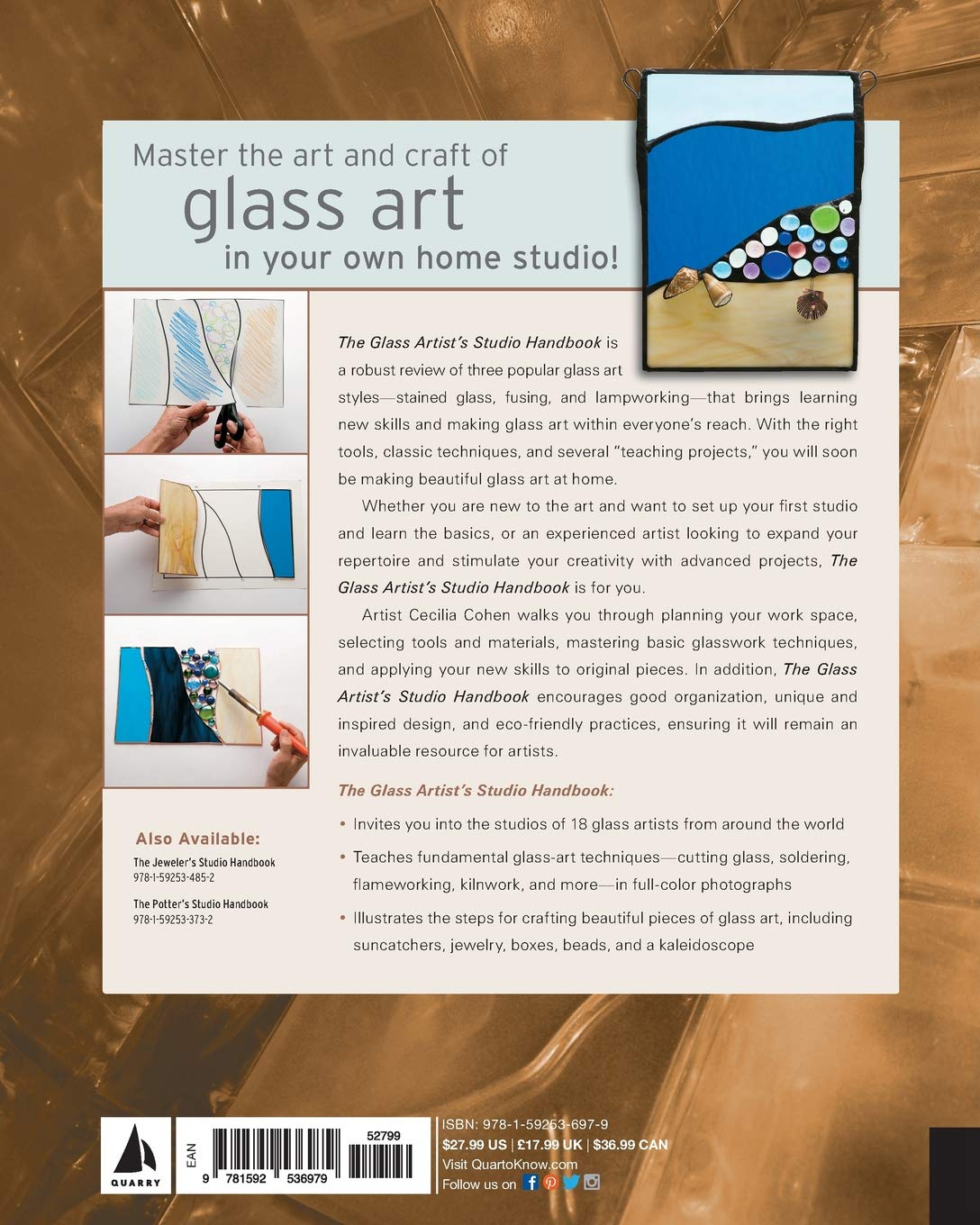 Livre The Glass Artist's Studio Handbook: Traditional and Contemporary Techniques for Working wit...