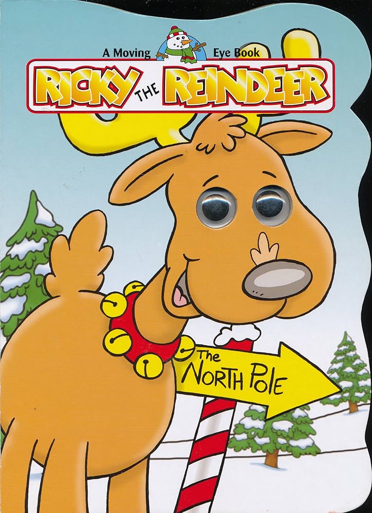 Livre Ricky the Reindeer : A Moving Eye Book (Livre d'occasion) - ISBN 1593941447