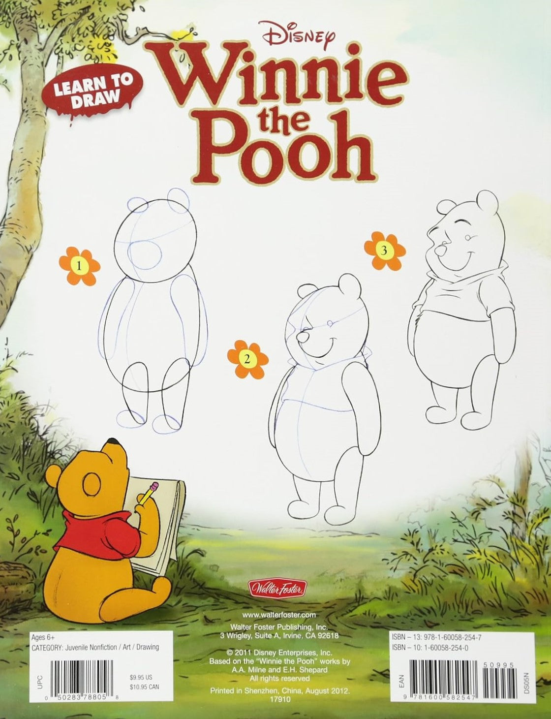 Livre Learn to Draw Disney's Winnie the Pooh: Featuring Tigger, Eeyore, Piglet, and other favorit...