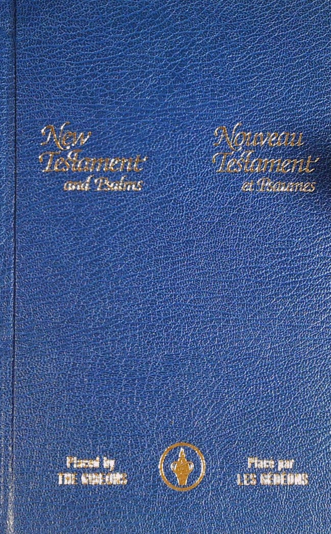 Livre Nouveau Testament et Psaumes - New Testament and Psalms (Bilingue) Bleu - Collectif (Livre ...