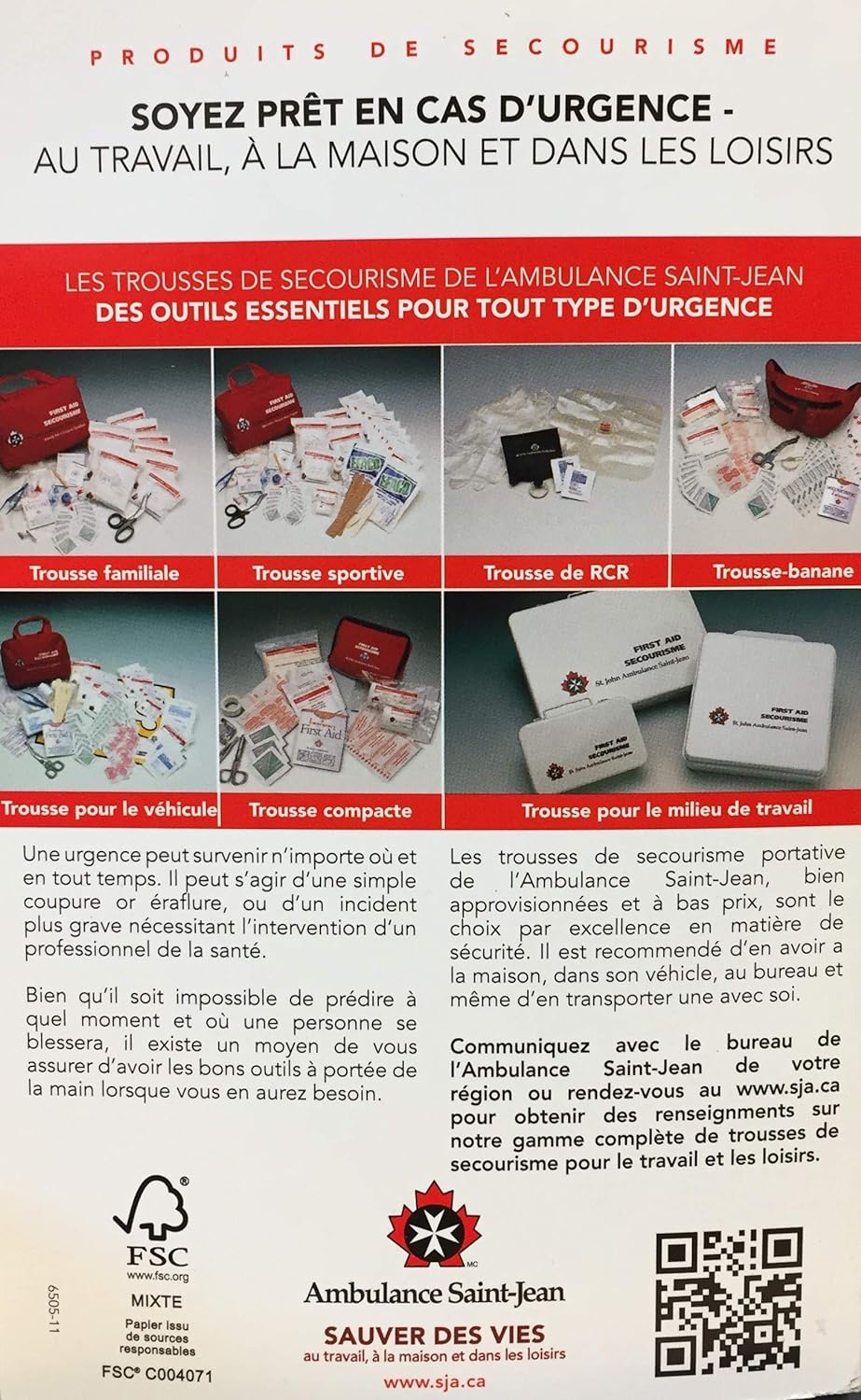 Secourisme : Guide de référence (Ambulance St-Jean)