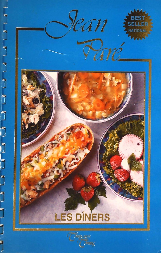 Livre Les dîners - Jean Paré (Livre d'occasion) - ISBN 1895455022