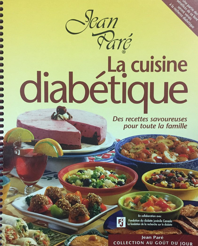 Livre La cuisine diabétique : des recettes savoureuses pour toute la famille - Jean Paré (Livre d...