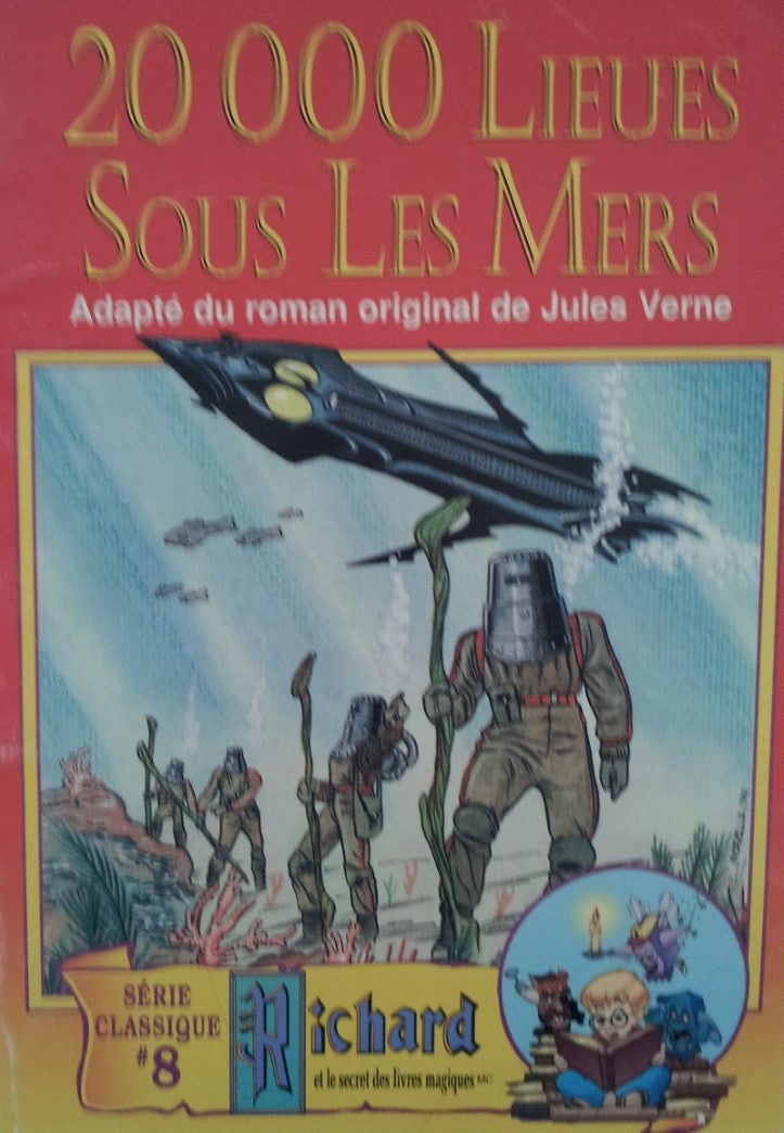 Livre 20 000 lieues sous les mers (adapté du roman de Jules Vernes) - Kim Greene (Livre d'occasio...