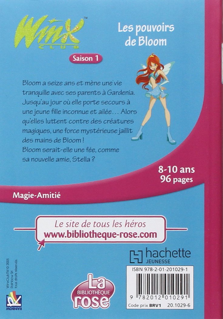 Livre Les pouvoirs de Bloom - Sophie Marvaud (Livre d'occasion) - ISBN 2012010296