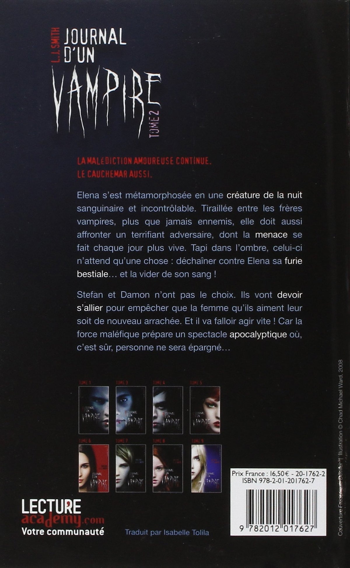 Livre Journal d'un vampire (L.J. Smith) (Livre d'occasion) - ISBN 2012017622