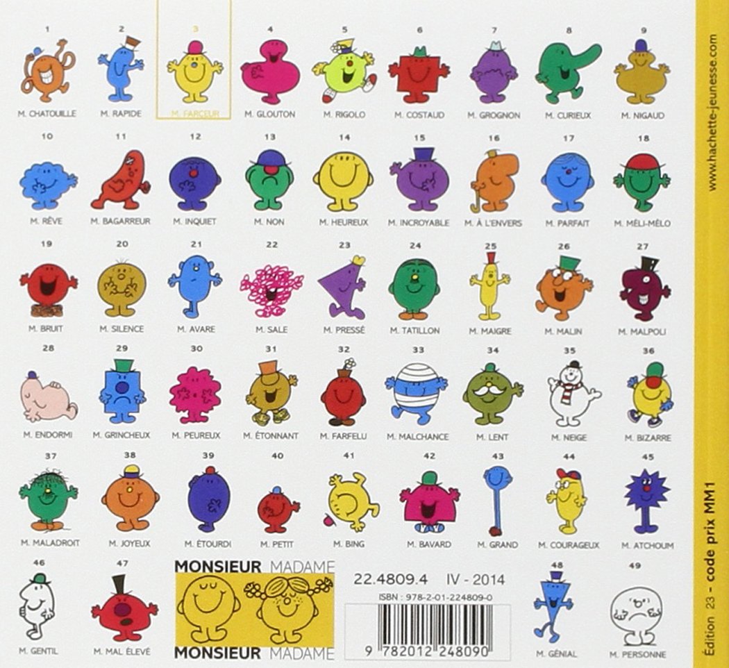 Livre M. Farceur - Roger Hargreaves (Livre d'occasion) - ISBN 2012248098