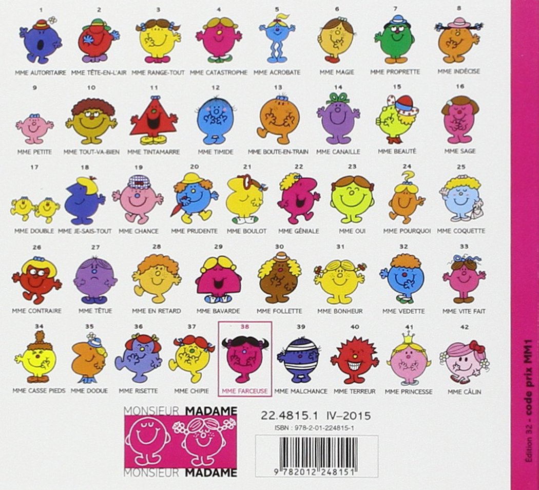 Monsieur Madame : Mme Farceuse (Roger Hargreaves)