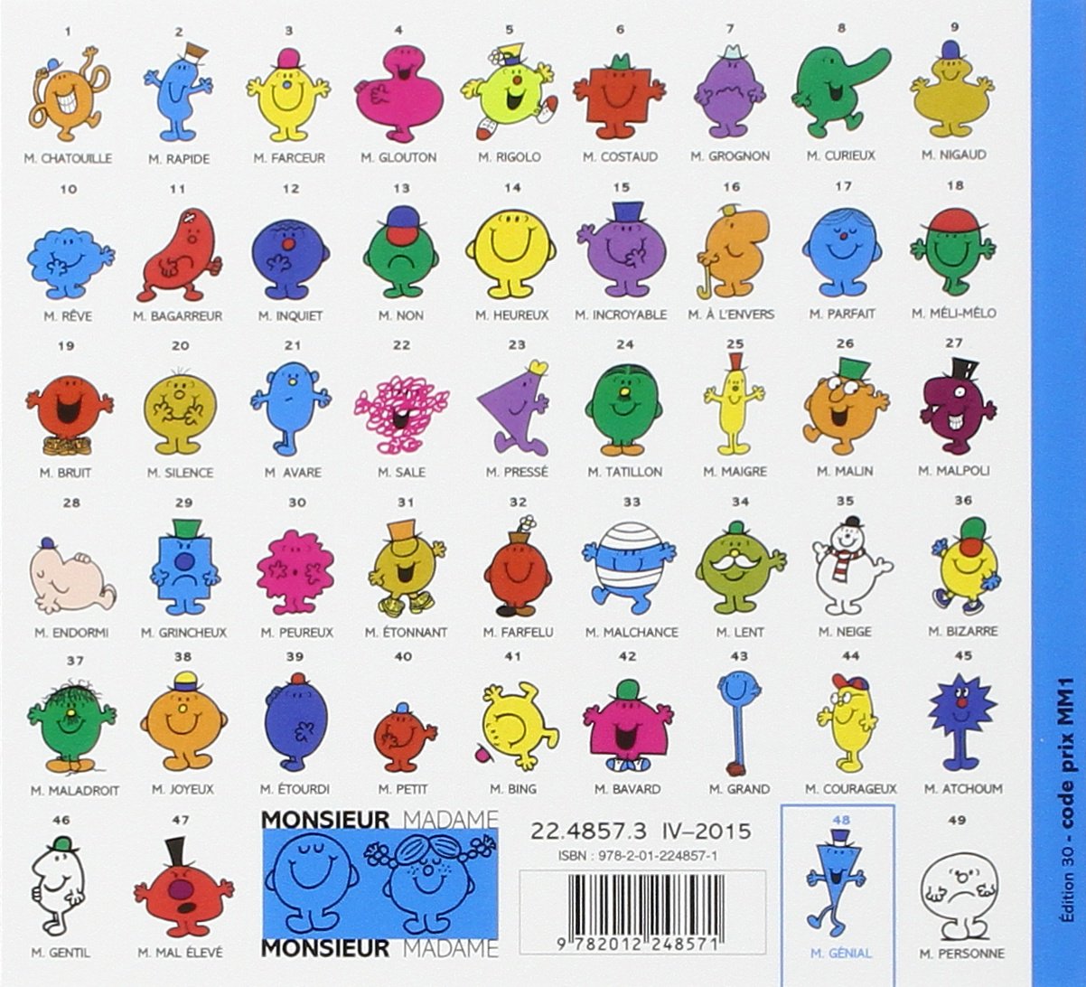 Livre M. Génial - Roger Hargreaves (Livre d'occasion) - ISBN 2012248578