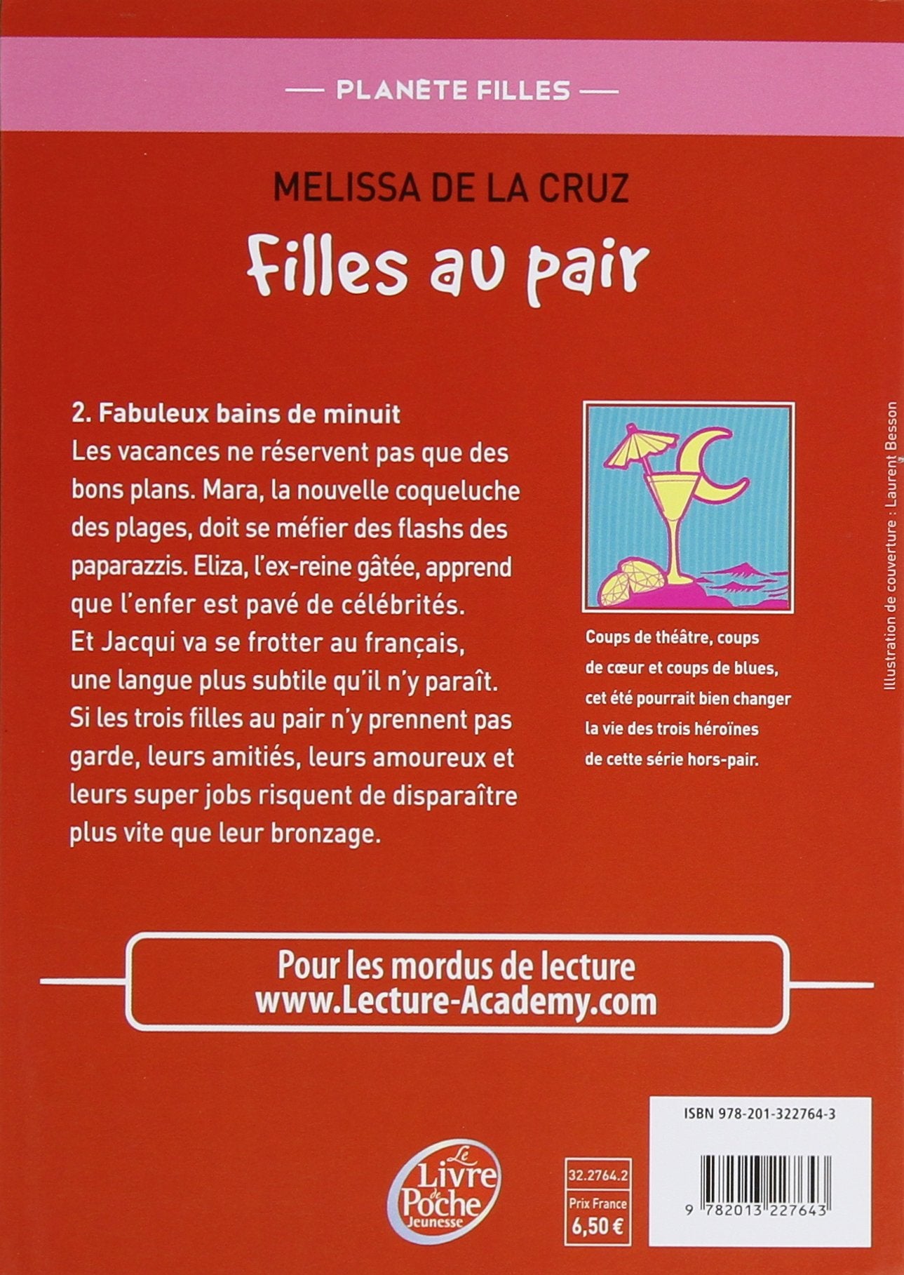 Livre Fabuleux bains de minuit - Melissa de la Cruz (Livre d'occasion) - ISBN 2013227647