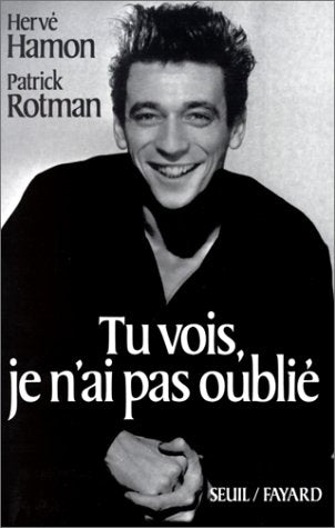 Livre Tu vois, je n'ai pas oublié - Hervé Hamon (Livre d'occasion) - ISBN 2020124866