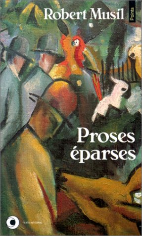 Livre Proses éparses - Robert Musil (Livre d'occasion) - ISBN 2020134004