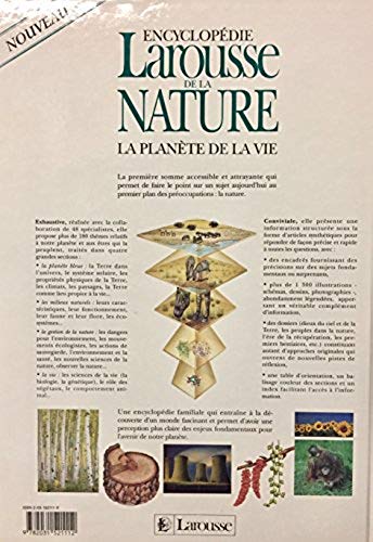 Encyclopédie Larousse de la nature : la planète de la vie