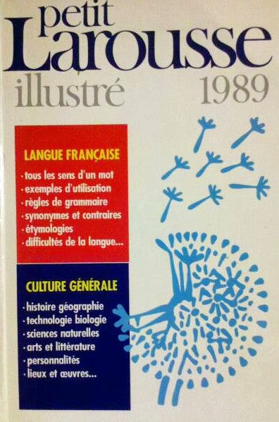Le petit Larousse illustré 1989