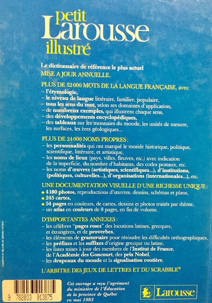 Livre Le petit Larousse illustré 1988 - Collectif (Livre d'occasion) - ISBN 2033013871