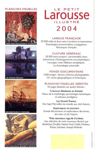 Livre Le Petit Larousse illustré 2004 (Collectif) (Livre d'occasion) - ISBN 2035302048