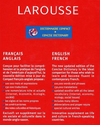 Livre Dictionnaire Compact Français-Anglais English-French - Collectif (Livre d'occasion) - ISBN ...