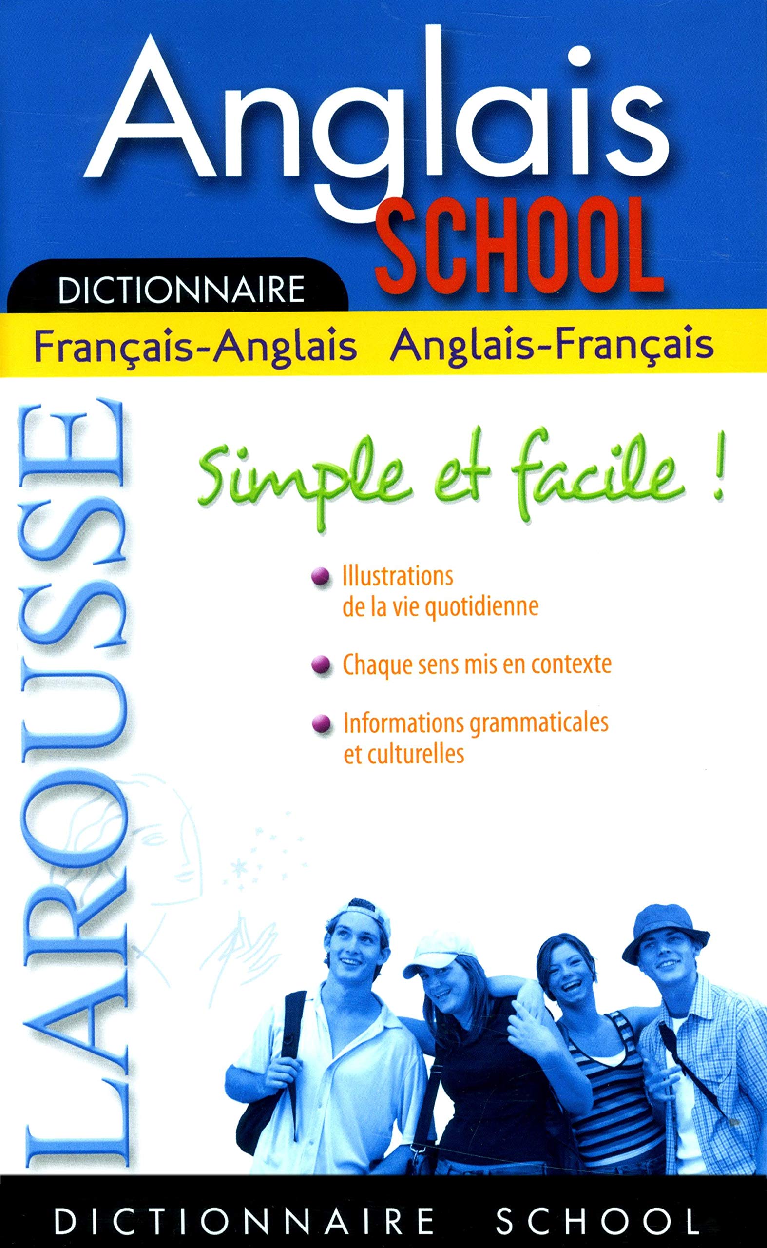 Livre Dictionnaire Anglais Shool Français-Anglais Anglais-Français - Collectif (Livre d'occasion)...