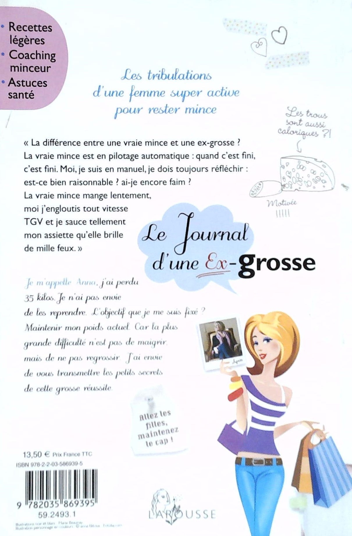 Livre Le journal d'une Ex-grosse - Anna Austruy (Livre d'occasion) - ISBN 2035869390