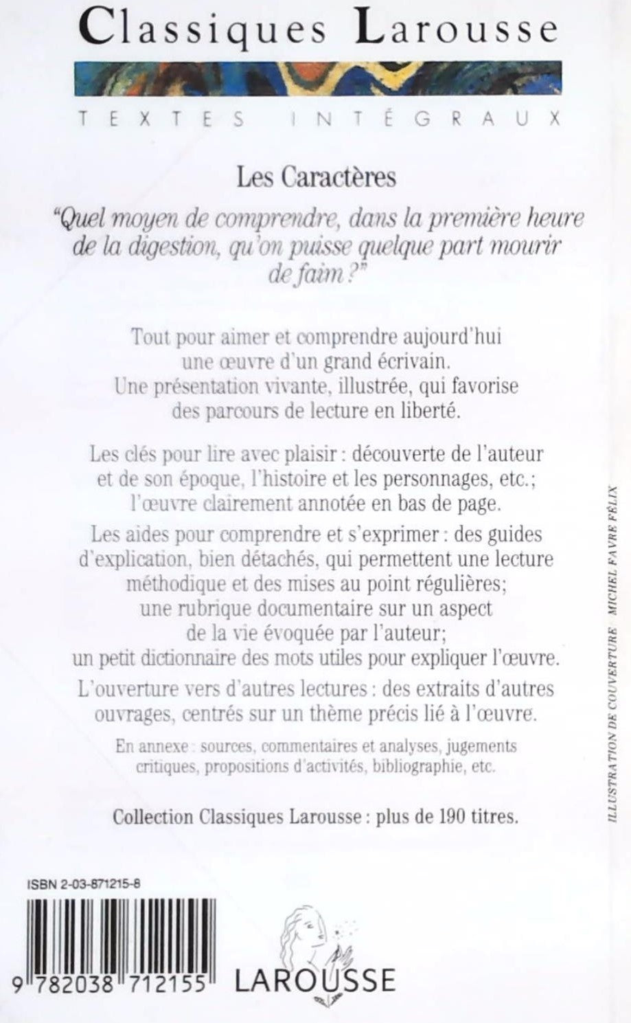 Classique Larousse : Les caractères (La Bruyère)