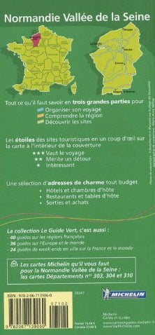 Livre Normandie, Vallée de la Seine - Michelin (Livre d'occasion) - ISBN 2067139061