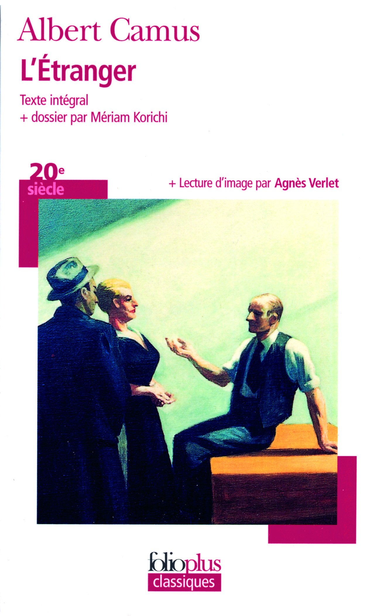 Livre Folioplus Classiques # 40 : L'étranger (texte intégral) (Albert Camus) (Livre d'occasion)...