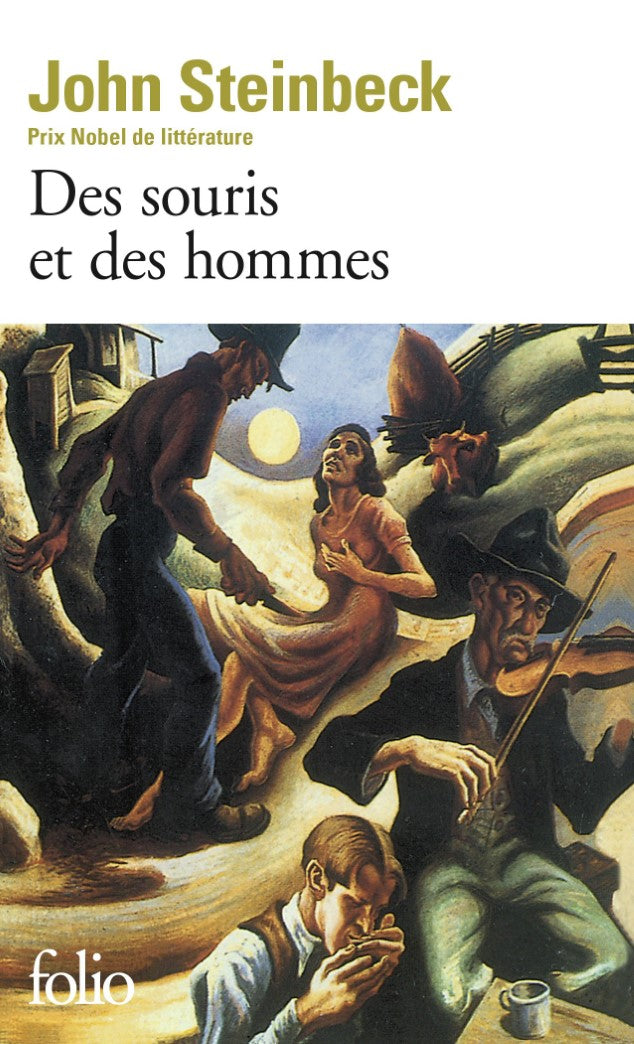 Livre Des souris et des hommes (John Steinbeck) (Livre d'occasion) - ISBN 2070360377