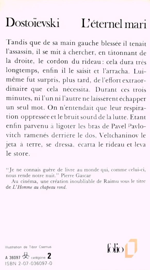 L'éternel mari (Dostoïevski)