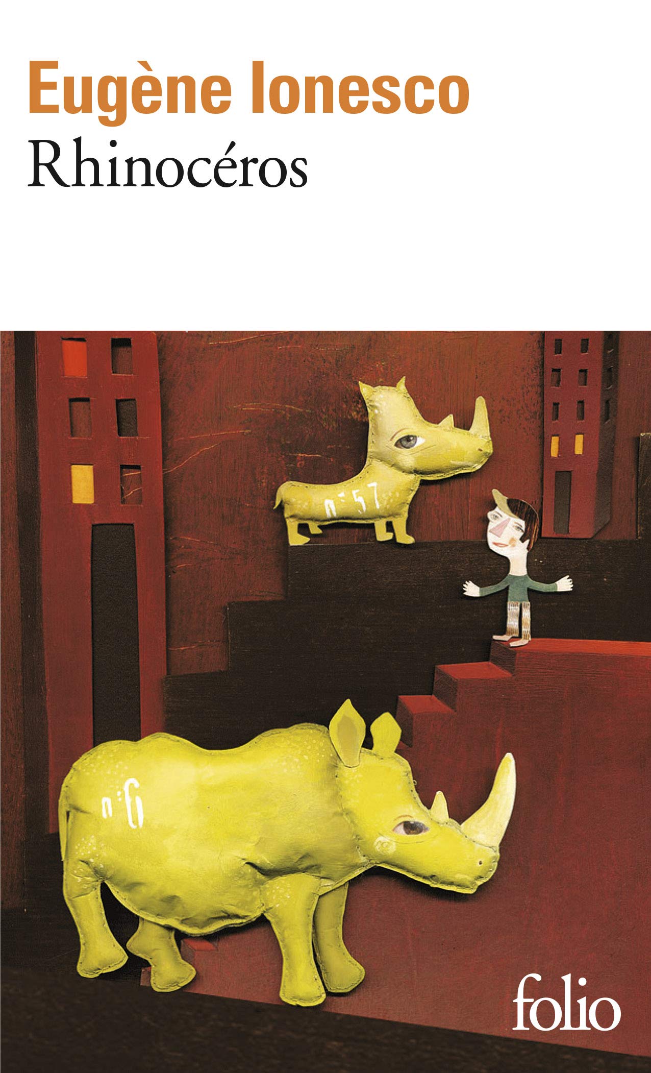 Livre Rhinocéros - Eugène Ionesco (Livre d'occasion) - ISBN 2070368165