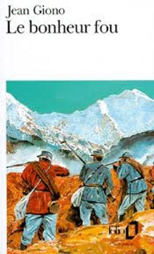 Livre Le bonheur fou - Jean Giono (Livre d'occasion) - ISBN 2070377520