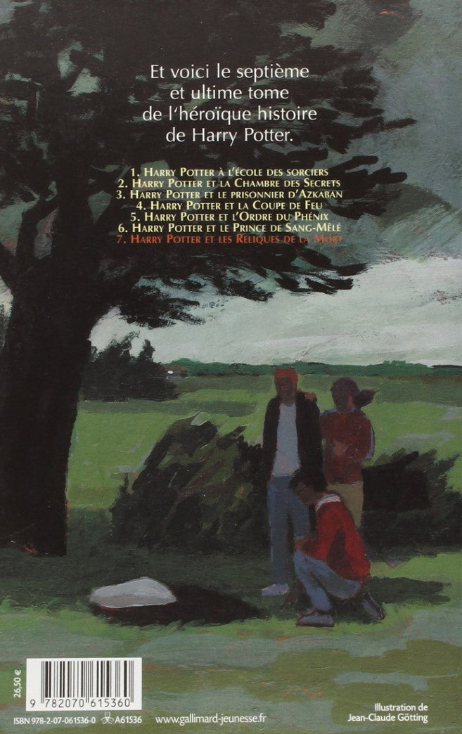 Livre Harry Potter et les reliques de la mort - J.K. Rowling (Livre d'occasion) - ISBN 2070615367