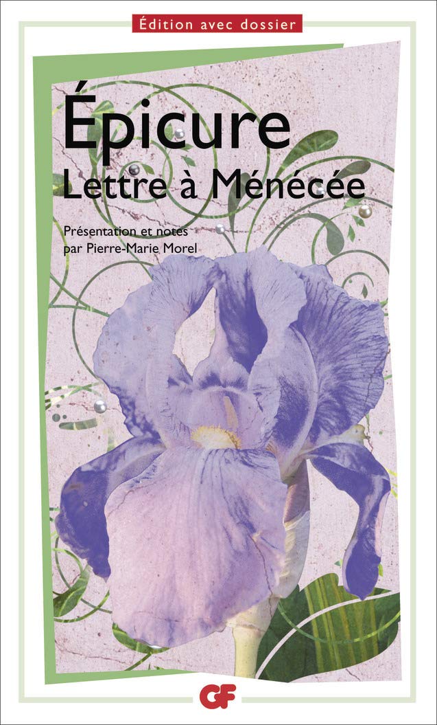 Livre Lettre à Ménécée (Épicure) (Livre d'occasion) - ISBN 2080712748