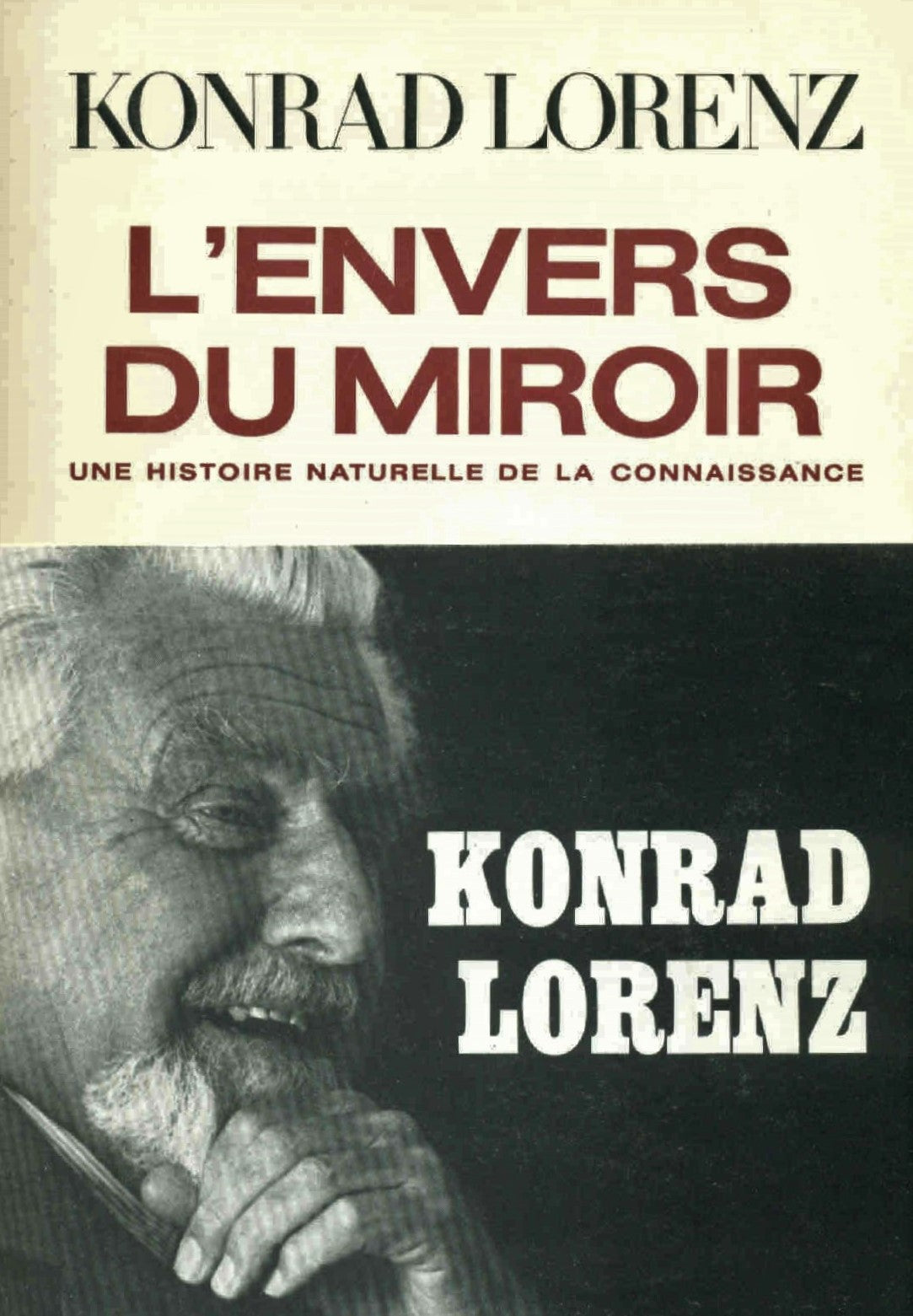 Livre L'envers du miroir : Une histoire naturelle de la connaissance - Konrad Lorenz (Livre d'occ...