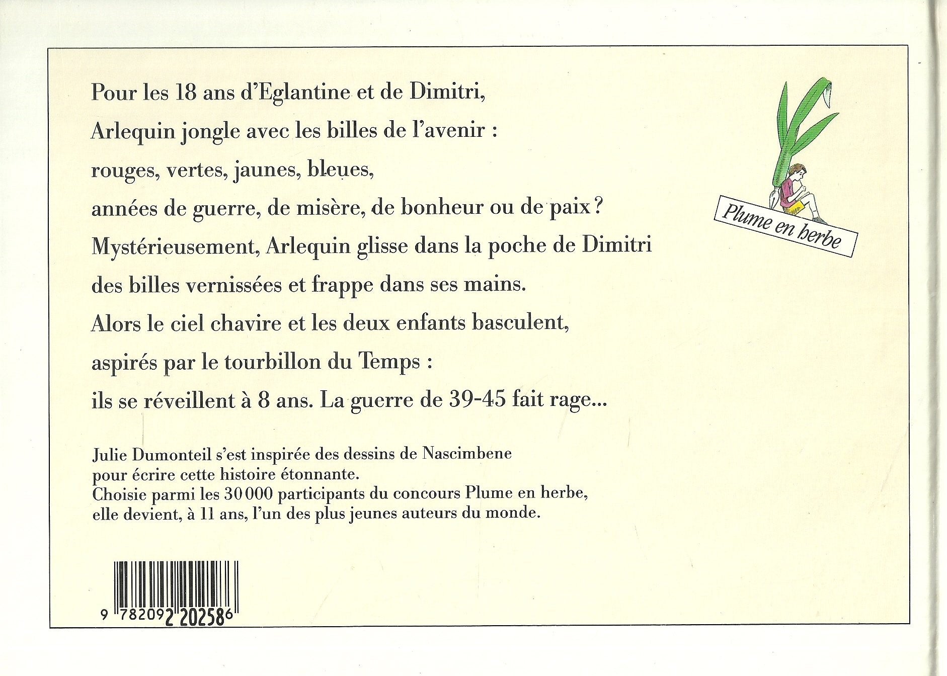 Livre Graines de guerre, fleur de paix - Julie Dumonteil (Livre d'occasion) - ISBN 2092202588