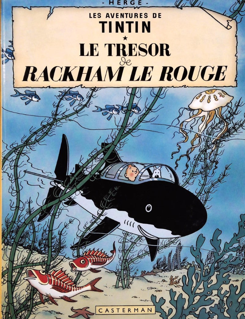 Livre Le trésor de Rackham Le Rouge - Hergé (Livre neuf) - ISBN 2203001119