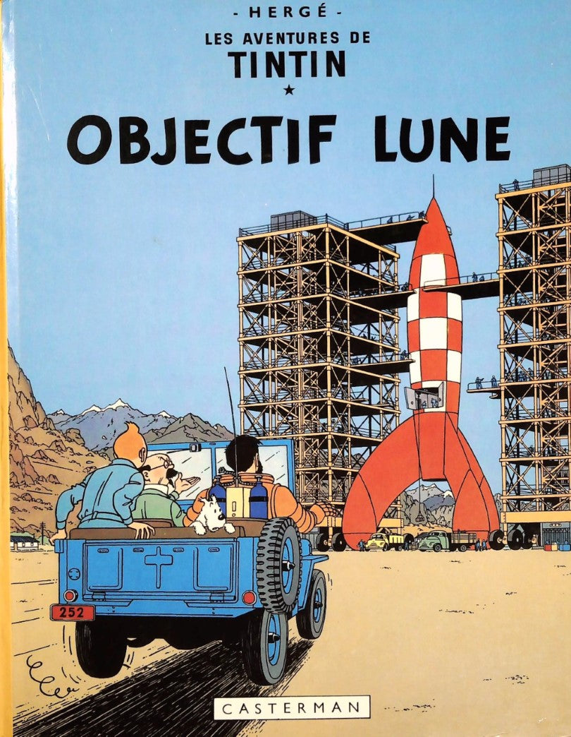 Livre Objectif Lune - Hergé (Livre neuf) - ISBN 2203001151